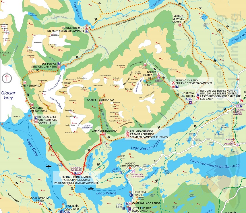 Trek du W, Jour 4
