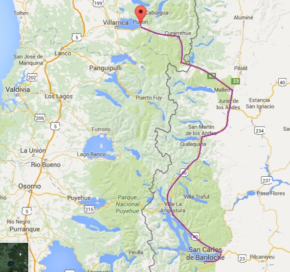 Carte Bariloche, Pucon
